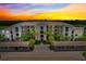 Beautiful condominium complex with lush tropical landscaping and covered parking spaces at 17704 Gawthrop Dr # 402, Bradenton, FL 34211