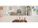 Open-concept view into the Living Room, showcasing a seamless flow between the spaces at 17704 Gawthrop Dr # 402, Bradenton, FL 34211