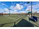 Well-maintained tennis courts at 17704 Gawthrop Dr # 402, Bradenton, FL 34211