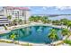 Community view with pond, fountain, and bridge views at 808 3Rd W Ave # 514, Bradenton, FL 34205