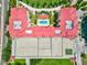Top-floor view of tennis and basketball courts at 808 3Rd W Ave # 514, Bradenton, FL 34205