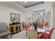 Relaxing lounge with comfortable seating, a coffee bar, and a glass-top table at 808 3Rd W Ave # 514, Bradenton, FL 34205