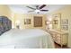 Guest bedroom with a comfortable bed and ample storage space at 5200 Brittany S Dr # 602, St Petersburg, FL 33715