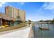 Kayak storage area with access to the water at 5200 Brittany S Dr # 602, St Petersburg, FL 33715