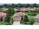 Stunning aerial view of a home and neighborhood at 8214 Las Lilias Ct, Sarasota, FL 34243
