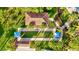 Resort-style pool with bocce ball court, and community clubhouse at 8214 Las Lilias Ct, Sarasota, FL 34243
