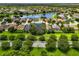 Aerial view of house and neighborhood, showcasing the community at 259 Dahlia Ct, Bradenton, FL 34212