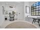 Spa-like bathroom with soaking tub, vanity, and large window at 158 Allworthy St, Port Charlotte, FL 33954