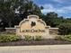 Entrance sign for Laurel Oak Park, a residential community at 1206 86Th Nw Ct, Bradenton, FL 34209