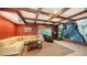 Home theater with sectional sofa and large projection screen at 549 Sloop Ln, Longboat Key, FL 34228
