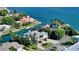 Waterfront home on a canal with private dock and boat at 549 Sloop Ln, Longboat Key, FL 34228
