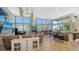 Large living area with sectional sofa, fireplace, and entertainment center at 549 Sloop Ln, Longboat Key, FL 34228
