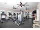 Fitness center with treadmills and weight machines at 5228 Bentgrass Way, Bradenton, FL 34211