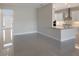Modern kitchen with stainless steel appliances and breakfast bar at 12390 Cedar Pass Trl, Parrish, FL 34219
