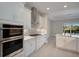 Well-equipped kitchen featuring stainless steel appliances and white cabinetry at 12390 Cedar Pass Trl, Parrish, FL 34219