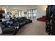 Spacious living room with curved sectional sofa at 7410 64Th E St, Palmetto, FL 34221