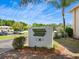 Summer Lakes community entrance sign at 4805 Rilma Ave # 104, Sarasota, FL 34234