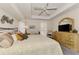 Relaxing main bedroom with large bed, dresser, and ensuite bathroom access at 139 Long Meadow Lane Ln, Rotonda West, FL 33947