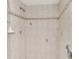 Clean shower with tile surround and decorative accents at 139 Long Meadow Lane Ln, Rotonda West, FL 33947