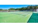 Two well-maintained tennis courts at 139 Long Meadow Lane Ln, Rotonda West, FL 33947