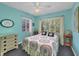 Light and airy bedroom with a tranquil atmosphere at 839 40Th St, Sarasota, FL 34234