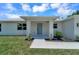 Front view of the house, showcasing its entrance at 221 Evergreen St, Punta Gorda, FL 33982