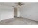 Spacious bedroom with neutral carpeting and ample closet space at 4113 Putter Pl, Bradenton, FL 34203