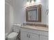 Clean bathroom, granite countertop, and updated vanity at 4113 Putter Pl, Bradenton, FL 34203