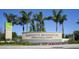 Welcome to Sarasota Bradenton International Airport with landscaped signage and bright SRQ marker at 2216 Lee Ln, Sarasota, FL 34231