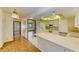 Kitchen featuring lots of counter space and white appliances at 5111 Coral Blvd, Bradenton, FL 34210
