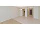 Combined dining and kitchen area with tile floors at 12405 3Rd E St # 206, Treasure Island, FL 33706