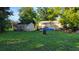 Backyard with shed, pool, and storage at 12004 Big Bend Rd, Riverview, FL 33579