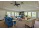 Community common area with comfortable seating and large windows at 3851 Wilshire Dr # 9, Sarasota, FL 34238