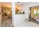 Spacious entryway with views into living and dining areas at 3851 Wilshire Dr # 9, Sarasota, FL 34238