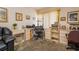 Bright home office with ample desk space and window light at 3851 Wilshire Dr # 9, Sarasota, FL 34238