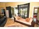 Spacious living area with comfortable seating and access to patio at 2107 89Th St Nw, Bradenton, FL 34209