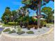 Community entrance with landscaping and signage for River Harbor West at 2107 89Th St Nw, Bradenton, FL 34209