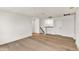 Spacious bonus room with hardwood floors and loft-style access at 12926 Pinnacle Ln, Venice, FL 34293