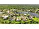 Expansive aerial view of a luxurious community at 13791 Palmetto Point Ct, Port Charlotte, FL 33953