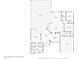 One-story home floor plan featuring 2 bedrooms, 2 baths, and a large Gathering room at 13791 Palmetto Point Ct, Port Charlotte, FL 33953