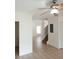 View of the living room and staircase at 6209 Flagfish Ct, Lakewood Ranch, FL 34202