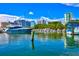 Luxury yachts and waterfront city skyline at 5936 Albert Pl, Sarasota, FL 34231