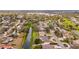 Discover charming waterfront homes with private docks and a peaceful canal in this picturesque aerial view at 2232 River Ridge Dr, Sarasota, FL 34239