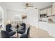 Efficient living space with integrated kitchen, dining area, and cozy sitting area at 2232 River Ridge Dr, Sarasota, FL 34239