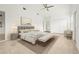 Lovely main bedroom featuring a ceiling fan, area rug, and neutral paint palette at 2232 River Ridge Dr, Sarasota, FL 34239