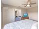 Bedroom with ensuite bathroom and built-in closet at 1200 Via Tripoli, Punta Gorda, FL 33950