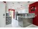 Modern kitchen with stainless steel appliances and granite countertops at 7676 Bergamo Ave, Sarasota, FL 34238