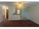 Open living room with a view into the kitchen area at 4210 66Th Street W Cir, Bradenton, FL 34209