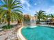 Relaxing pool area with a waterfall feature at 17724 Gawthrop Dr # 201, Bradenton, FL 34211