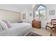 Guest bedroom with a comfortable bed and built-in storage at 24 Tidy Island Blvd # 24, Bradenton, FL 34210